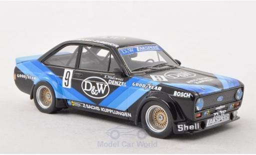 Ford Escort MKI 1/43 Neo MkII RS Gr.2 No.9 D&W ETCC Sizilien 1979 K.Niedzwiedz coche miniatura