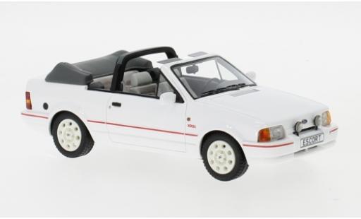 Ford Escort 1/43 Neo MKIV XR3i Cabriolet blanco 1986 coche miniatura