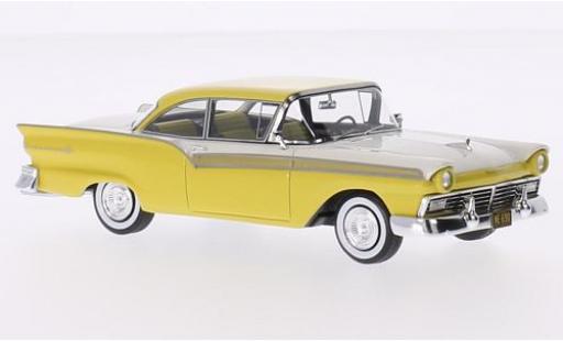 Coche miniatura Ford Fairlane 1/43 Neo 500 Hardtop Coupe amarillo/blanco 1957 Ford Fairlane 1/43 Neo 500 Hardtop Coupe amarillo/blanco 1957 coche miniatura