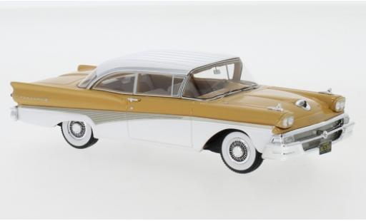 Coche miniatura Ford Fairlane 1/43 Neo 500 Hardtop marron/blanco 1958 Ford Fairlane 1/43 Neo 500 Hardtop marron/blanco 1958 coche miniatura