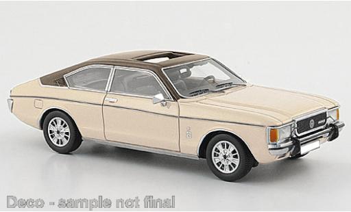 Ford Granada 1/43 Neo MkI Coupe beige/marron 1972 coche miniatura