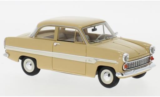 Coche miniatura Ford Taunus 1/43 Neo 12M (G13AL) Limousine beige/blanco 1959 Ford Taunus 1/43 Neo 12M (G13AL) Limousine beige/blanco 1959 coche miniatura