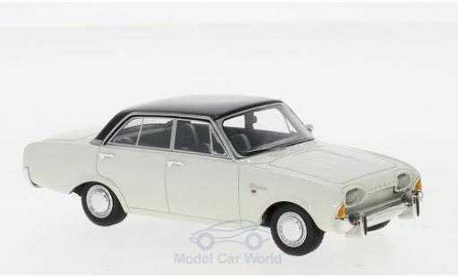 Coche miniatura Ford Taunus 1/43 Neo 17m (P3) blanco/negro 1960 Ford Taunus 1/43 Neo 17m (P3) blanco/negro 1960 coche miniatura
