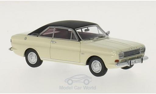 Coche miniatura Ford Taunus 1968 1/43 Neo P6 15M Coupe blanco/negro 1968 Ford Taunus 1968 1/43 Neo P6 15M Coupe blanco/negro 1968 coche miniatura