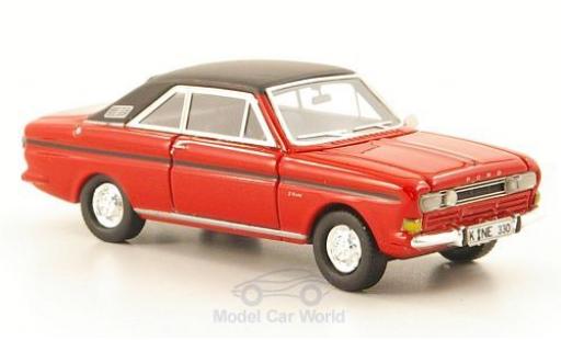 Coche miniatura Ford Taunus 1968 1/87 Neo P6 15M RS Coupe rojo/matt-negro 1968 Ford Taunus 1968 1/87 Neo P6 15M RS Coupe rojo/matt-negro 1968 coche miniatura