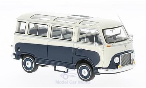 Coche miniatura Ford Taunus 1962 1/43 Neo Transit azul/blanco 1962 Panoramabus Ford Taunus 1962 1/43 Neo Transit azul/blanco 1962 Panoramabus coche miniatura