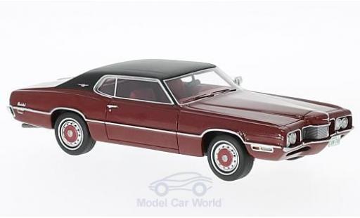 Ford Thunderbird 1/43 Neo 2-Door Landau rojo/negro 1970 coche miniatura