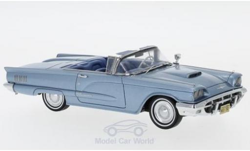 Ford Thunderbird 1960 1/43 Neo Convertible metalico azul 1960 coche miniatura