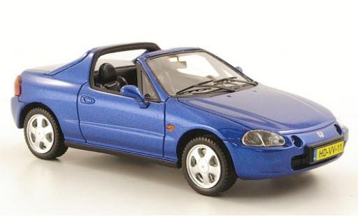 Coche miniatura Honda CRX 1/43 Neo del Sol metalico azul 1992 Honda CRX 1/43 Neo del Sol metalico azul 1992 coche miniatura
