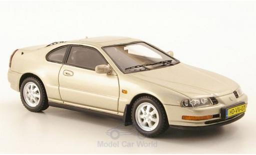 Coche miniatura Honda Prelude 1/43 Neo MKIV metalico beige 1992 Honda Prelude 1/43 Neo MKIV metalico beige 1992 coche miniatura