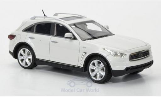 Coche miniatura Infiniti FX50 1/43 Neo S metalico blanco 2010 Infiniti FX50 1/43 Neo S metalico blanco 2010 coche miniatura