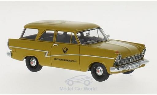 Ford Taunus 1957 1/43 Neo P2 17m Turnier Deutsche Bundespost 1957 coche miniatura