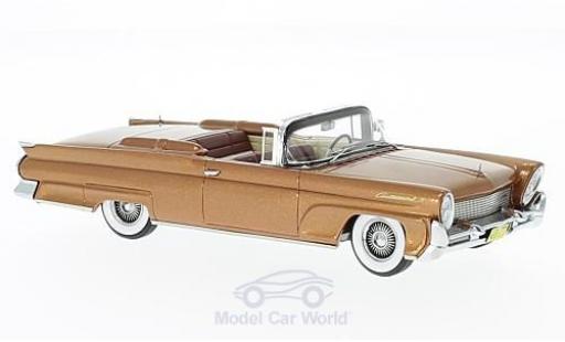 Coche miniatura Lincoln Continental 1958 1/43 Neo MKIII Convertible kupfer 1958 Lincoln Continental 1958 1/43 Neo MKIII Convertible kupfer 1958 coche miniatura