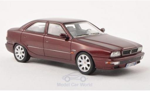 Coche miniatura Maserati Quattroporte 1/43 Neo IV metalico rojo 1994 Maserati Quattroporte 1/43 Neo IV metalico rojo 1994 coche miniatura
