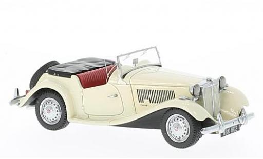 MG TD 1/43 Neo MkII blanco RHD 1950 coche miniatura