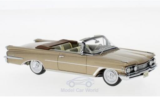 Coche miniatura Oldsmobile 98 1/43 Neo Convertible metalico beige 1959 Oldsmobile 98 1/43 Neo Convertible metalico beige 1959 coche miniatura