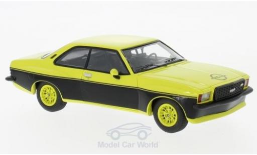 Opel Commodore C 1/43 Neo B GS/E Steinmetz amarillo/negro 1974 coche miniatura