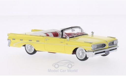 Coche miniatura Pontiac Bonneville 1/43 Neo Convertible amarillo 1959 Pontiac Bonneville 1/43 Neo Convertible amarillo 1959 coche miniatura