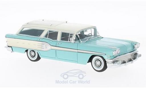 Coche miniatura Pontiac Star Chief 1/43 Neo Safari türkis/blanco 1958 Pontiac Star Chief 1/43 Neo Safari türkis/blanco 1958 coche miniatura