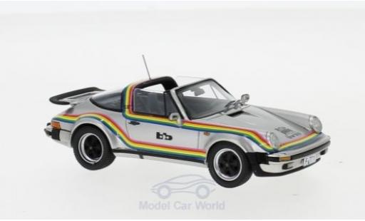 Porsche 930 Turbo 1/43 Neo 911 Turbo Targa BB gris/Dekor 1982 coche miniatura