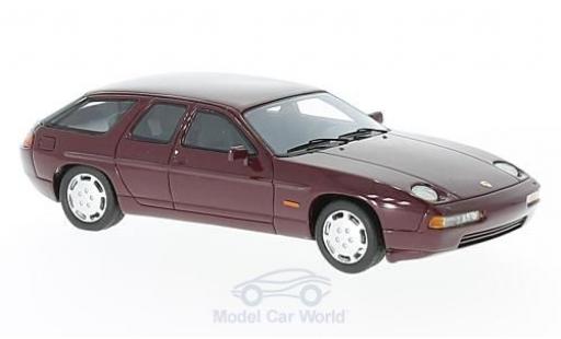 Porsche 928 1/43 Neo H50 Concept rojo 1987 coche miniatura