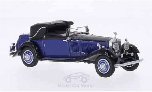 Rolls Royce Phantom 1/43 Neo II Continental DHC Gurney Nutting azul/negro RHD coche miniatura