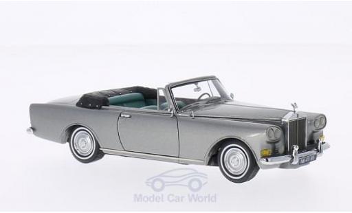 Rolls Royce Silver Cloud 1/43 Neo III Mulliner Park Ward DHC metalico gris 1965 coche miniatura