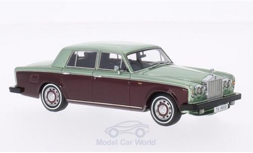 Coche miniatura Rolls Royce Silver Shadow 1/43 Neo II metalico verde/metalico rojo RHD 1978 Rolls Royce Silver Shadow 1/43 Neo II metalico verde/metalico rojo RHD 1978 coche miniatura