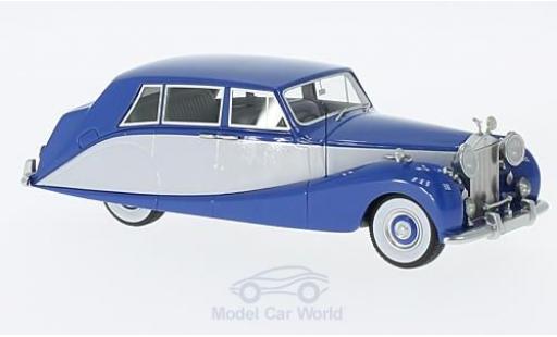 Rolls Royce Silver Wraith 1/43 Neo Hooper Empress Line azul/gris RHD 1956 coche miniatura