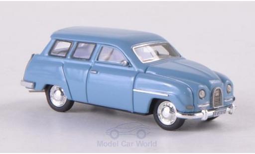 Saab 95 1/87 Neo azul coche miniatura