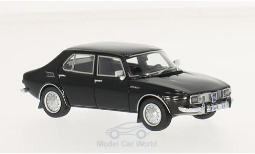 Saab 99 1/43 Neo negro 1971 4-Türer coche miniatura
