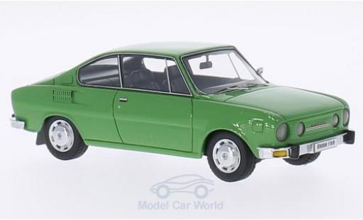 Skoda 110 1/43 Neo R verde 1972 coche miniatura
