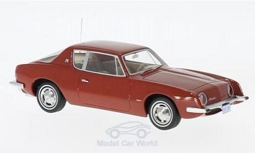 Coche miniatura Studebaker Avanti 1/43 Neo rojo 1963 Studebaker Avanti 1/43 Neo rojo 1963 coche miniatura