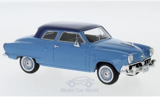 Coche miniatura Studebaker Champion 1/43 Neo Custom 2-door Sedan azul/azul 1952 Studebaker Champion 1/43 Neo Custom 2-door Sedan azul/azul 1952 coche miniatura