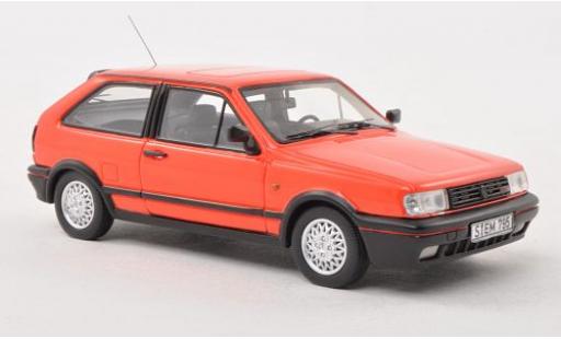 Coche miniatura Volkswagen Polo 1/43 Neo IIF Coupe G40 rojo 1991 Volkswagen Polo 1/43 Neo IIF Coupe G40 rojo 1991 coche miniatura