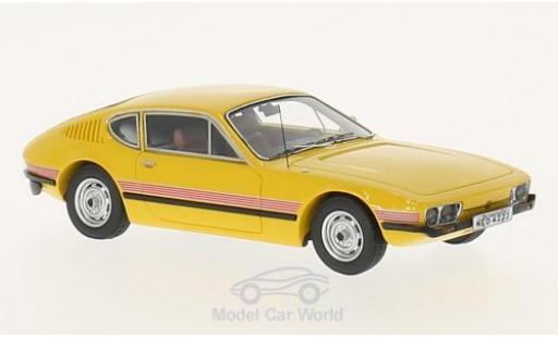 Coche miniatura Volkswagen SP2 1/43 Neo amarillo/Dekor 1974 Volkswagen SP2 1/43 Neo amarillo/Dekor 1974 coche miniatura