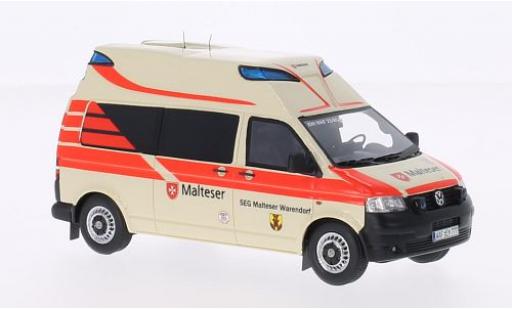Coche miniatura Volkswagen T5 1/43 Neo Hornis Ambulanz Malteser 2010 SEG maltais Warendorf Volkswagen T5 1/43 Neo Hornis Ambulanz Malteser 2010 SEG maltais Warendorf coche miniatura