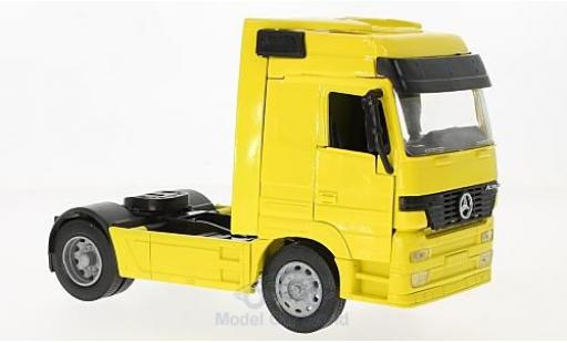 Mercedes Actros 1/32 New Ray 1857 amarillo Zugmaschine coche miniatura