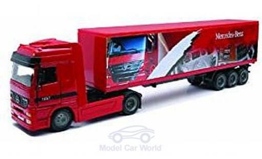 Coche miniatura Mercedes Actros 1/43 New Ray 1857 mit Kastenauflieger Mercedes Actros 1/43 New Ray 1857 mit Kastenauflieger coche miniatura