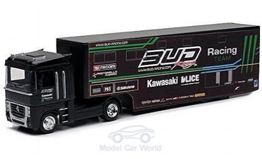 Coche miniatura Renault Magnum 1/43 New Ray AE500 Bud Racing Team Truck mit Kastenauflieger Renault Magnum 1/43 New Ray AE500 Bud Racing Team Truck mit Kastenauflieger coche miniatura