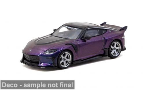 Coche miniatura Nissan Fairlady Z Veilside FFZ400 violett 2025 1/64 Tarmac Works