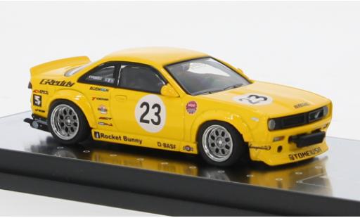 Coche miniatura Nissan Silvia 1/64 INNO64 (S14) R gelb 1:64 Nissan Silvia 1/64 INNO64 (S14) R gelb 1:64 coche miniatura