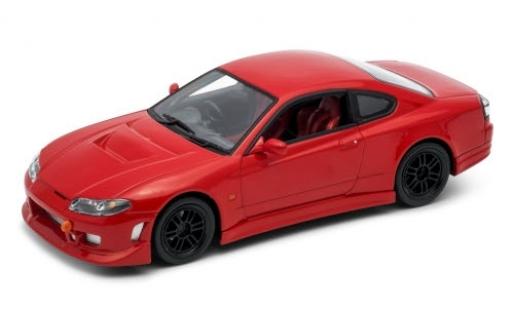 Coche miniatura Nissan Silvia 1/24 Welly (S15) T rojo 1:24 Nissan Silvia 1/24 Welly (S15) T rojo 1:24 coche miniatura