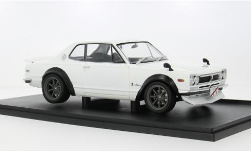 Nissan Skyline 1/18 Solido 2000 GT-R (C10) Hakosuka weiss 1970 1:18 coche miniatura