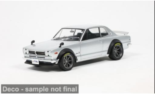 Nissan Skyline 1/18 Solido 2000 GT-R (KPGC10) silber 1970 1:18 coche miniatura