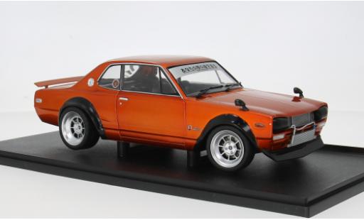 Nissan Skyline 1/18 Solido C10 naranja 1:18 coche miniatura