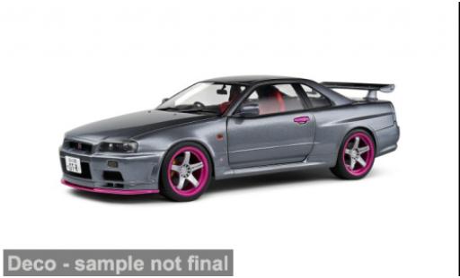 Nissan Skyline 1/18 Solido GT-R grau 1:18 coche miniatura
