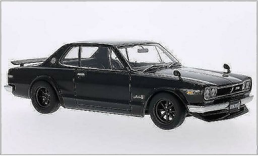 Nissan Skyline 2000 1/18 Autoart GT-R (KPGC10) negro RHD coche miniatura