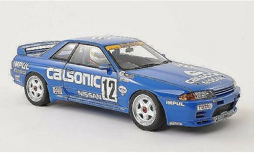 Nissan Skyline R32 1/18 Autoart GT-R () Gr.A No.12 Calsonic 1990 /T.Suzuki coche miniatura