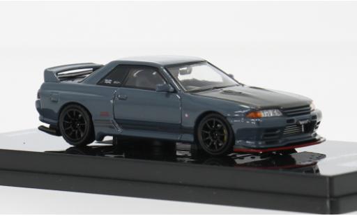 Nissan Skyline 1/64 INNO64 GT-R (R32) grau 1989 1:64 coche miniatura